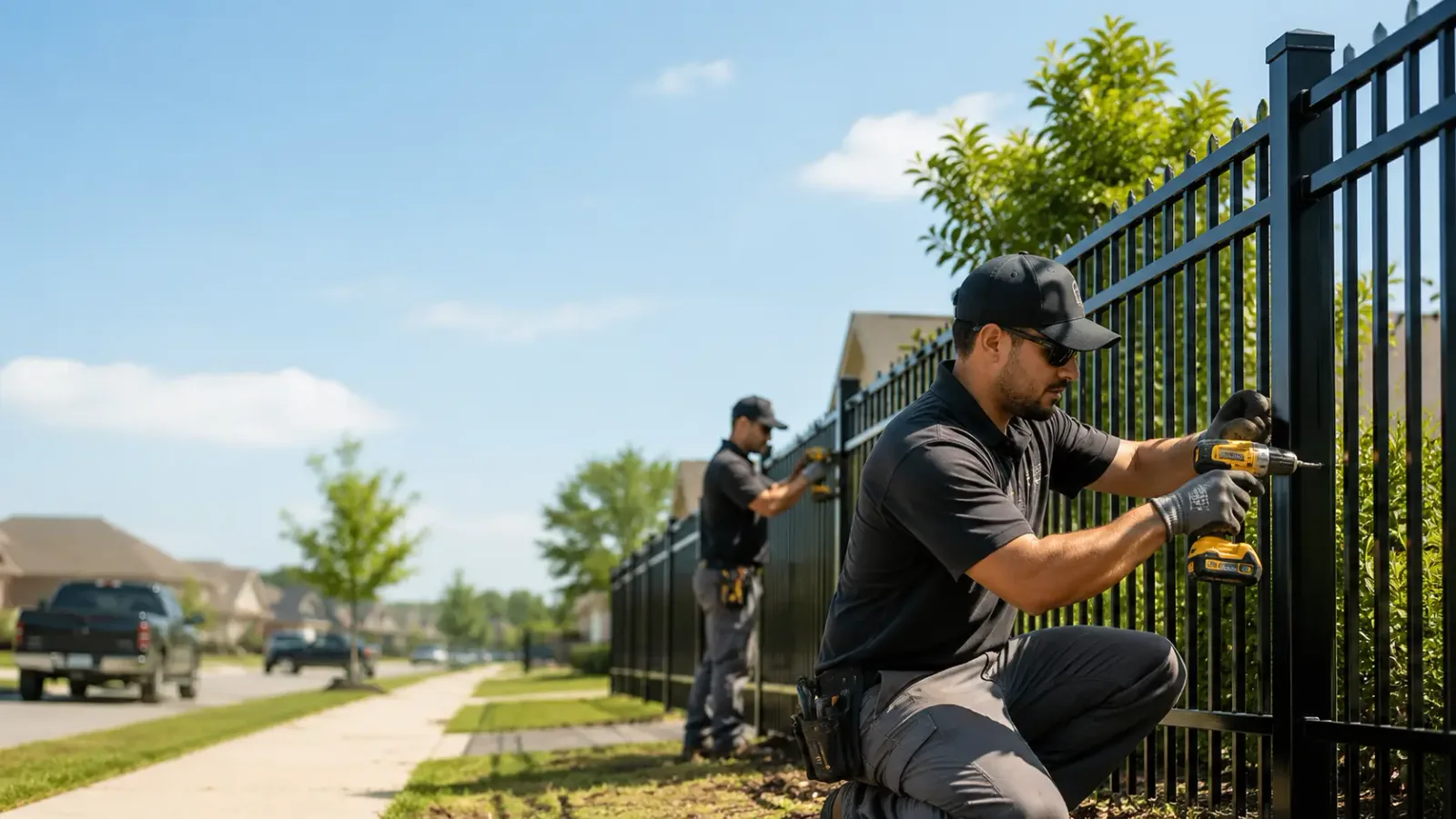 Metal Fence Installation in Hamel, MN
